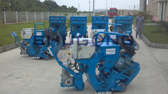 拋丸機(jī)(寬1600mm)蜀工Mettmann系列-多拋頭路面拋丸機(jī)